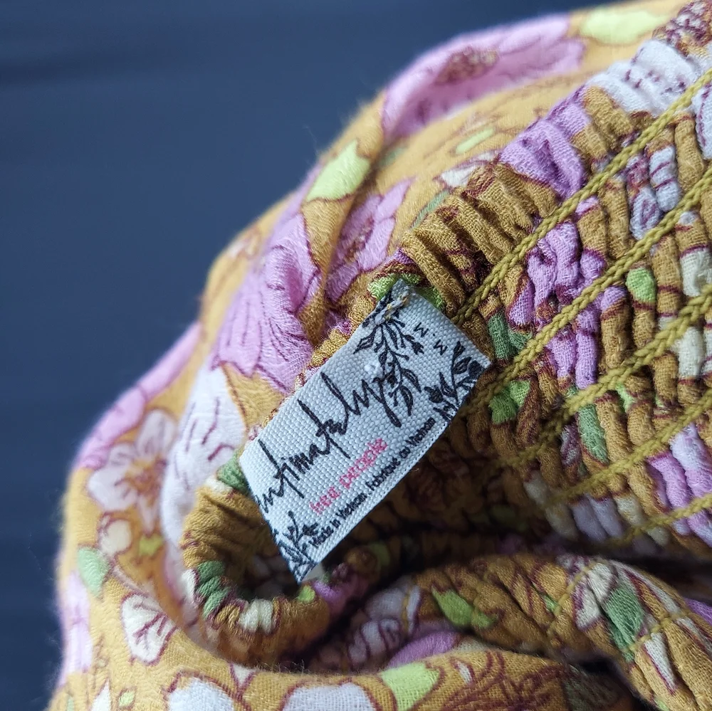 Intimately Free People Slip Dress Medium All I Wanted‎ Maxi Floral Empire Slit